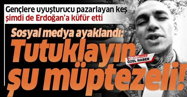 Uyuşturucu müptelası Rapçi Ezhel’den Başkan Erdoğan hakkında küfürlü paylaşım! Sosyal medya ayaklandı: Derhal tutuklansın