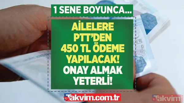 TCKN ve faturayla... Ailelere PTT'den 900 TL ödeme yapılacak! e-Devlet'ten hak sahibi onayı almak yeterli! Destek miktarı kartlarına yansıtılacak! - 1