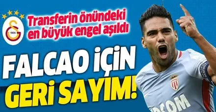 Terim ikna oldu sıra Falcao’da! Galatasaray Falcao için geri sayıma geçti