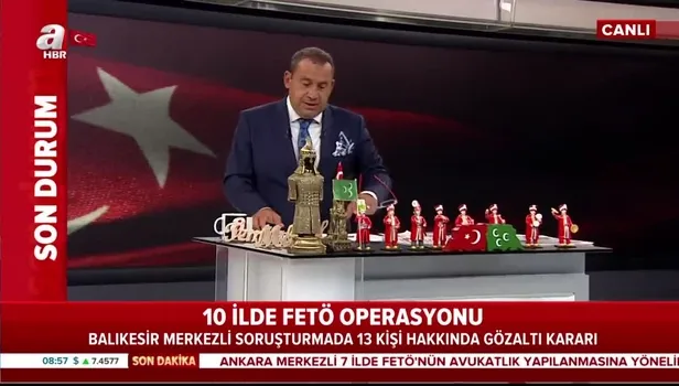 Balıkesir merkezli 10 ilde FETÖ operasyonu