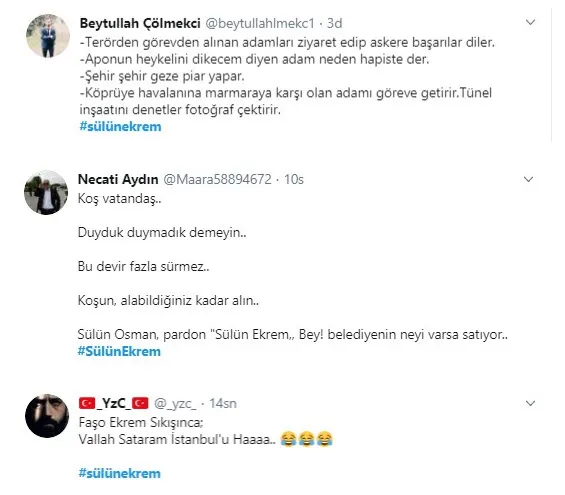 Kemerburgaz yalanı elinde patlayan CHP’li İmamoğlu alay konusu oldu: Sülün Ekrem