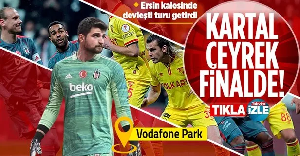 Beşiktaş çeyrek finalde! Beşiktaş 3-1 Göztepe / MAÇ ÖZETİ VE PENALTI ATIŞLARI İZLE