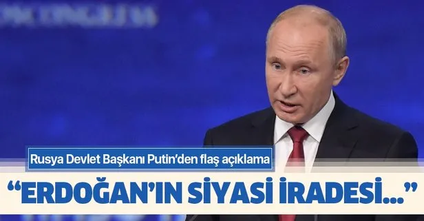 Rusya Devlet Başkanı Putin’den Türkiye-Rusya iş birliğine övgü