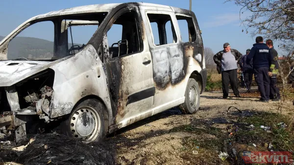Alkollü sürücü aracını kora dönen ateşin üzerine park etti aracı alev aldı - 9