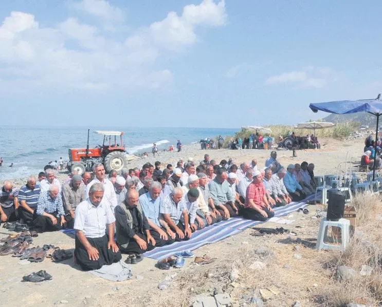 Sahilde yağmur duası