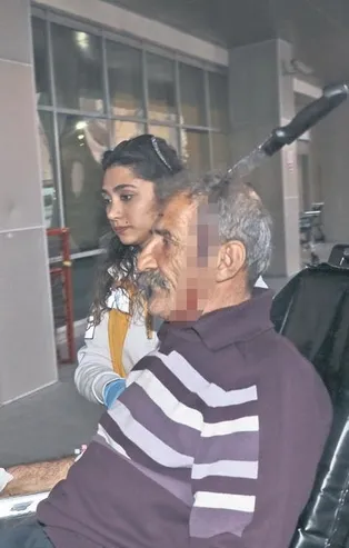 Adana'da korkunç olay! Kafadan bıçakladı...