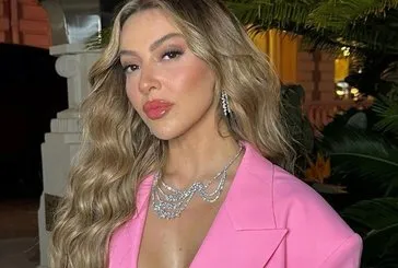 Cannes Film Festivali’nde Hadise göz kamaştırdı! Pembe ceketinin fiyatı dudak uçuklattı! Kombininin fiyatı tam tamına...