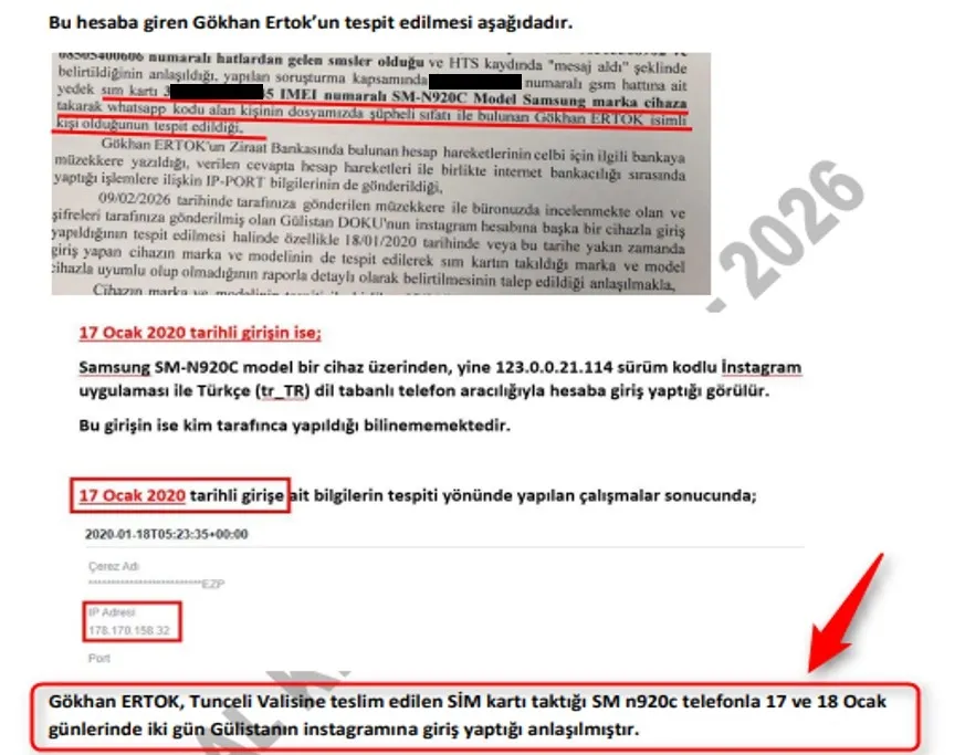 Gülistan Doku soruşturmasında organize delil karartma: SIM kart Ankara'ya gitti arkadaşı ifadeye alındı! Tuncay Sonel ve 2 şüpheli Erzurum Adliyesi'nde-7