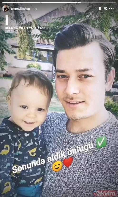 MasterChef Emre Büber oğluna kavuştu o anlar sosyal medyaya damga vurdu! Gözyaşları içinde bahşetmişti: 'Şükür kavuşturana' - 21