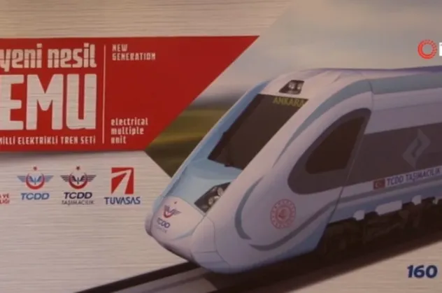 Milli elektrikli trenin gövde üretimine başlanıldı
