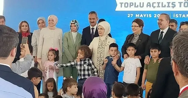 Emine Erdoğan 150 anaokulu açılış törenine katıldı: En kıymetli varlığımız çocuklarımızın yanındayız