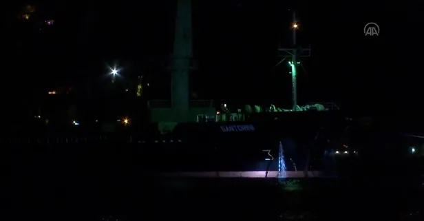 Son dakika: Beykoz açıklarında sürüklenen kuru yük gemisi demirleme sahasına çekildi