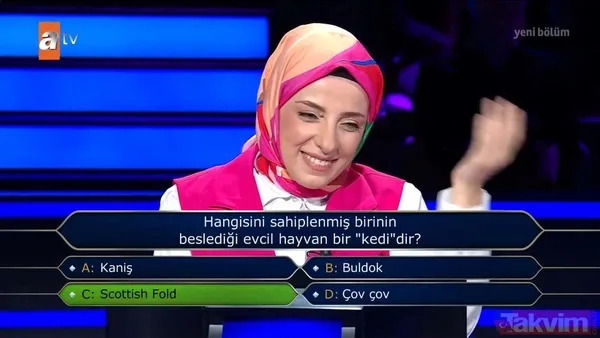 Kim Milyoner Olmak İster'e sosyal medya fenomeni Sevinç Parlak konuk oldu! - 6