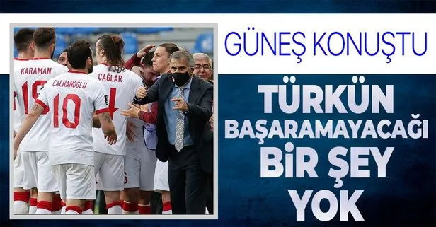 Norveç Türkiye maçının ardından Şenol Güneş’ten flaş açıklamalar: Türk insanının başaramayacağı bir şey yok