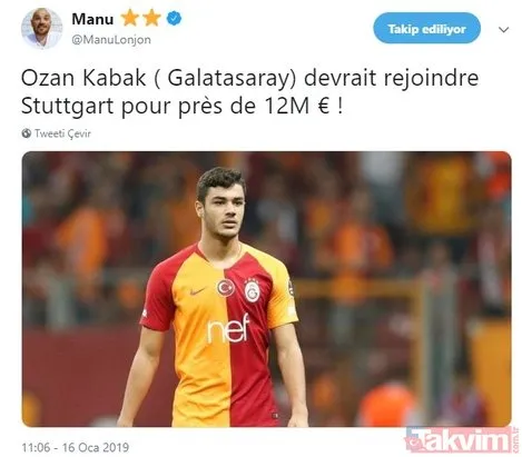 Galatasaray’ın yıldızı Ozan Kabak Stuttgart’ta