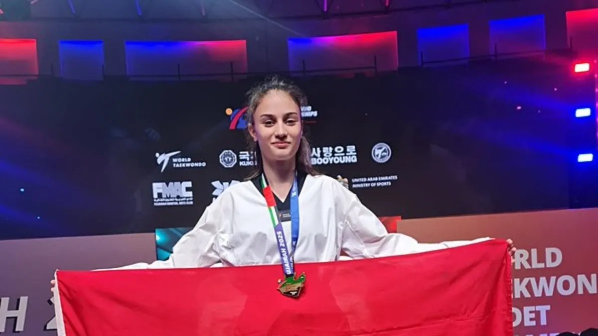 Milli sporcu Sena Yılmaz dünya şampiyonu!
