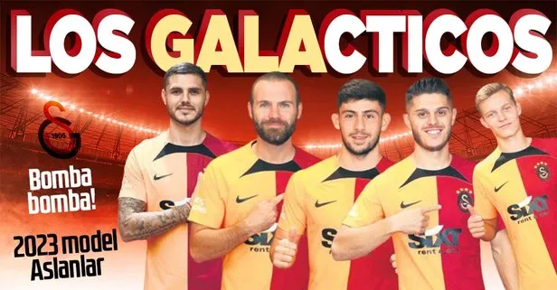 Los ’Gala’cticos! Galatasaray’ın müthiş transfer operasyonu gündemi sarstı: Icardi, Mata, Yusuf Demir, Rashica ve Ross...