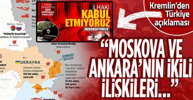 Son dakika: Rusya’dan ’Türkiye’ açıklaması: Ukrayna krizi Moskova - Ankara ilişkilerine engel değil