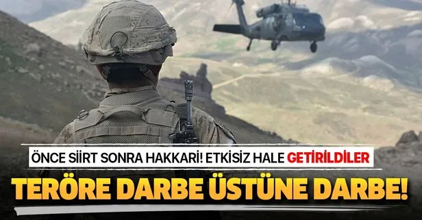 Üst üste terör operasyonları!