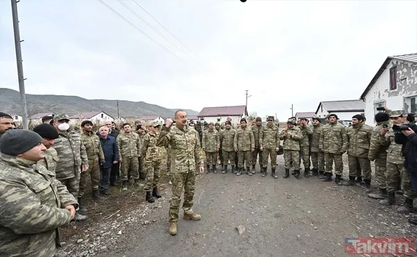 SON DAKİKA: Azerbaycan Cumhurbaşkanı İlham Aliyev işgalden kurtarılan Gubadlı'yı ziyaret etti - 29