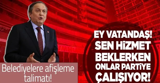 CHP’li belediyeler vatandaşa hizmet yerine parti teşkilatlarına çalışıyor! Seyit Torun’dan CHP’li belediyelere talimat