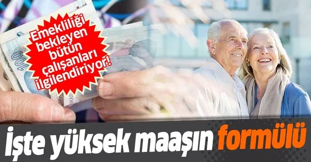 Emeklilikte yüksek maaş nasıl alınır?