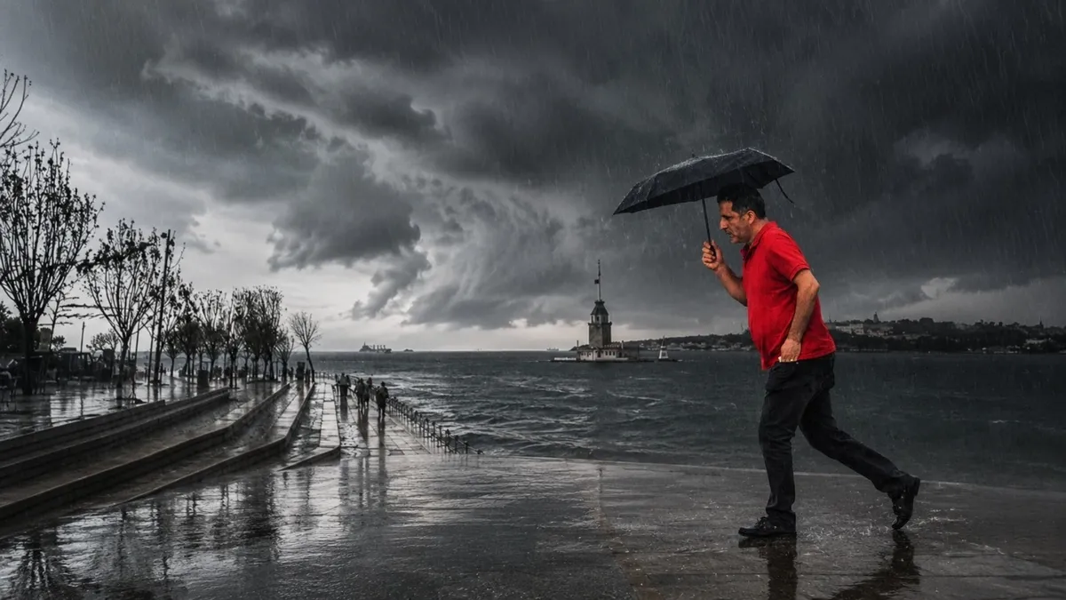 İstanbul'da 3 günlük alarm: Hafta sonu kavurucu sıcaklar bitiyor kuvvetli sağanak kapıda