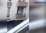 İstanbul Halkalı'da korku dolu anları: Akrabalarıyla tartışan kişi balkondan düştü