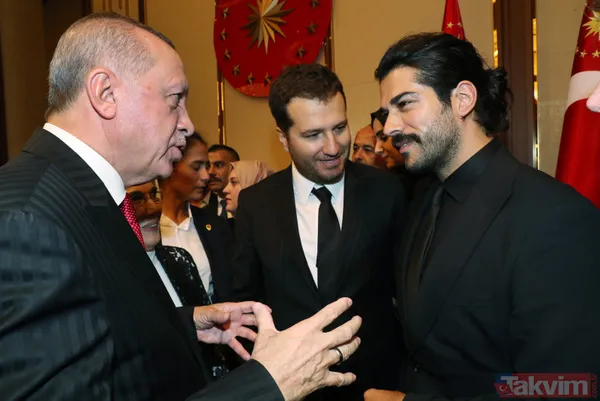 Cumhurbaşkanlığı Külliyesi'nde gerçekleştirilen 29 Ekim Cumhuriyet Bayramı Kabul Töreni'ne ünlü akını - 8