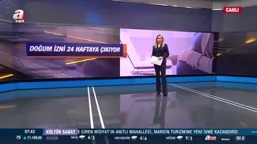 Doğum izni 24 haftaya çıkıyor