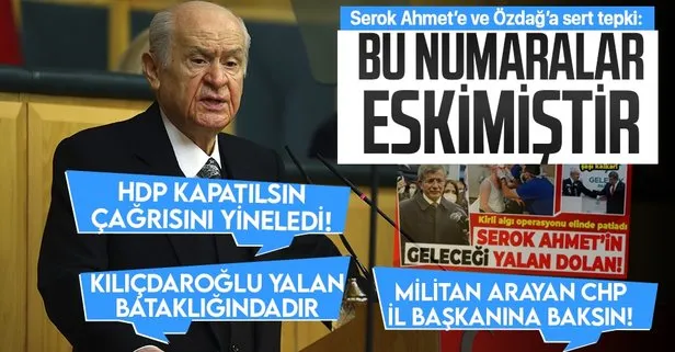 Son dakika: MHP lideri Devlet Bahçeli’den ’Selçuk Özdağ’a saldırı açıklaması: Bu numaralar eskimiştir