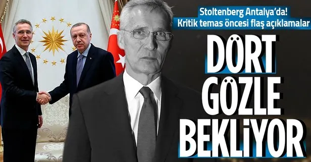 NATO Genel Sekreteri Stoltenberg: Erdoğan ile görüşmeyi dört gözle bekliyorum