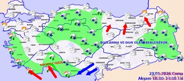 MGM’den 14 il için sarı kod alarmı! Kar ve fırtına hafta sonunu esir alacak - 14