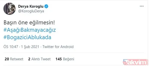 Terör örgütlerinin Boğaziçi üzerinden yaptığı provokasyona çanak tuttular! Kervana Ümit Nazlı Boyner de katıldı - 33