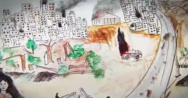 Kurşun Geçirmez Düşer: Gazzeli Çocuk Ressamlar Sergisi ziyaretçilerine kapılarını açıyor!