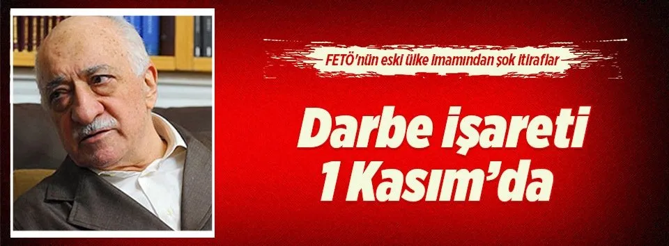Darbe işareti 1 Kasım’da