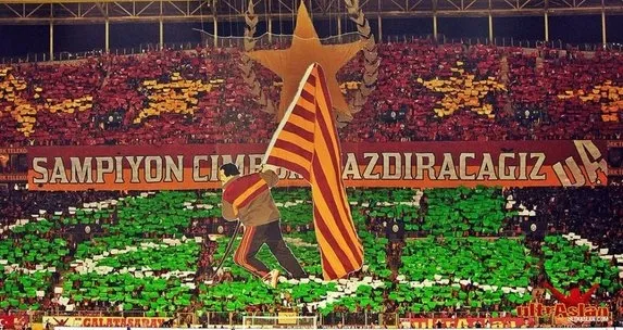 Galatasaray'dan 3 boyutlu koreografi şöleni-4