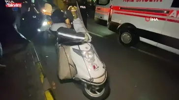 Çorum’da motosiklet yayaya çarptı: 2 yaralı