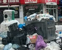 Kadıköy Belediyesi’nde çöp dağları yükseliyor