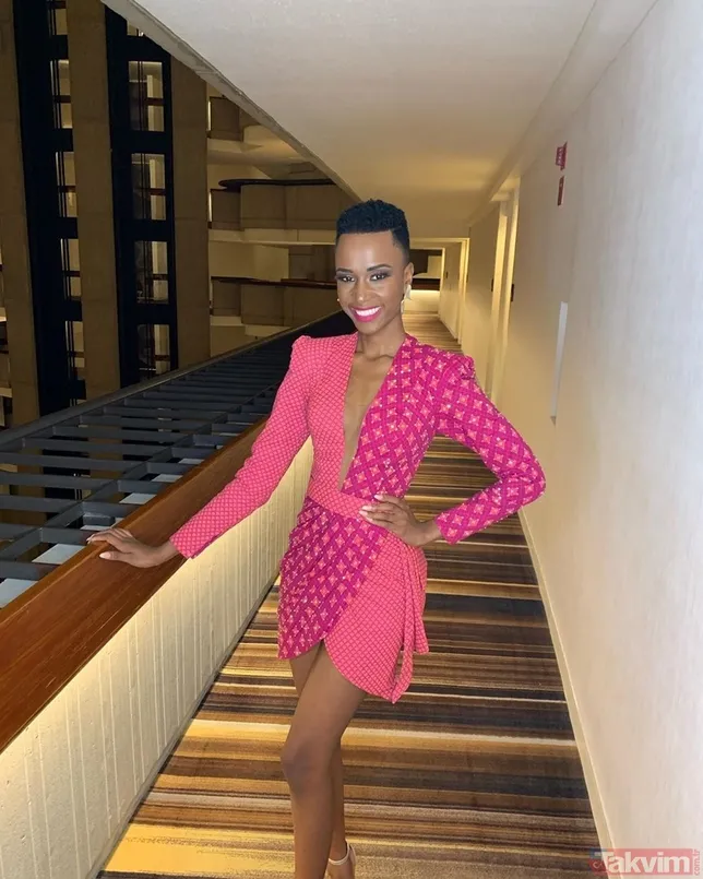Kainatın en güzel kadını belli oldu! Miss Universe 2019 Güney Afrika'dan...