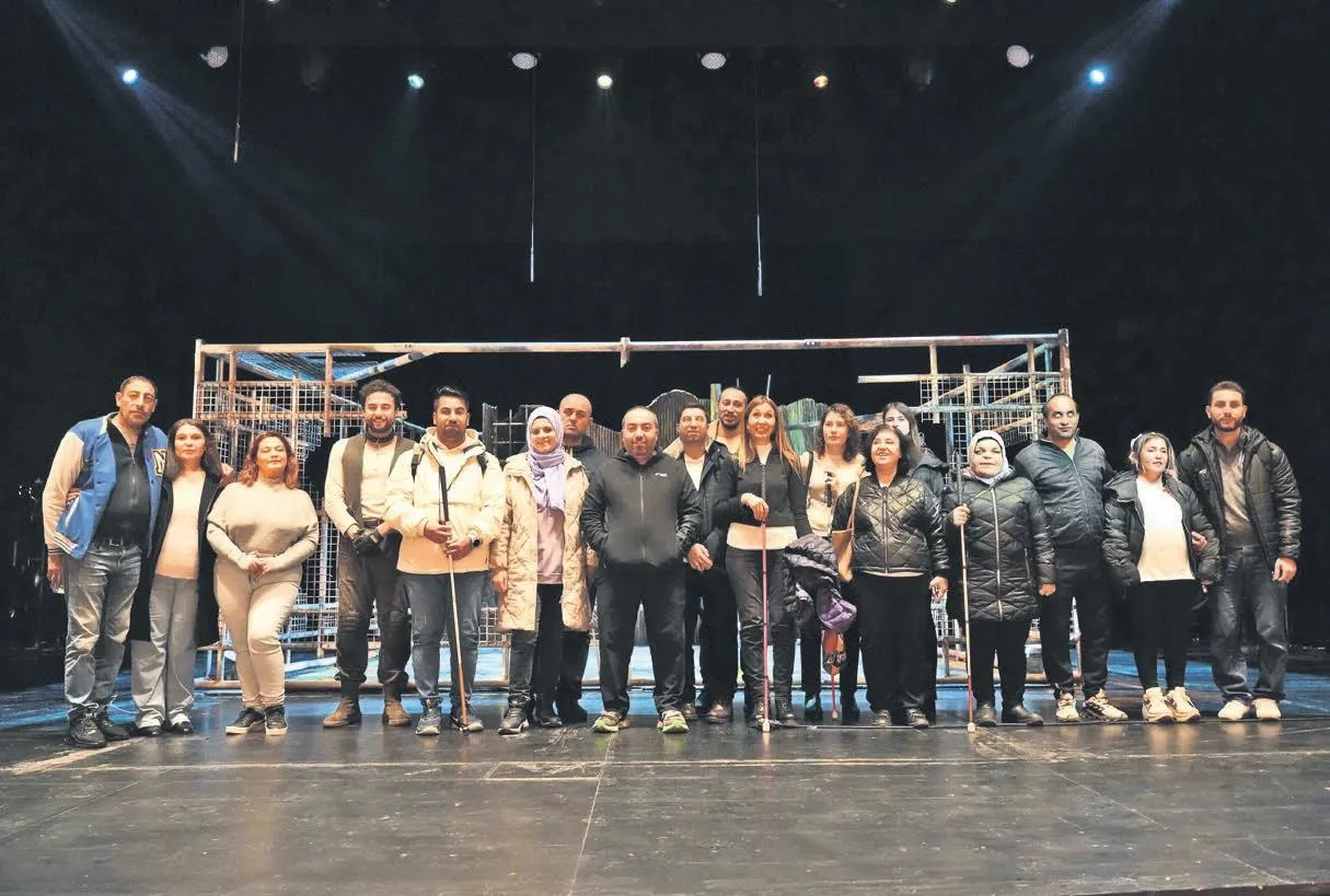 AKM’de engelleri aşan tiyatro deneyimi