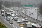 Son dakika: İstanbul'da yağmur trafiği! Trafik yoğunluğu yüzde 74 oldu