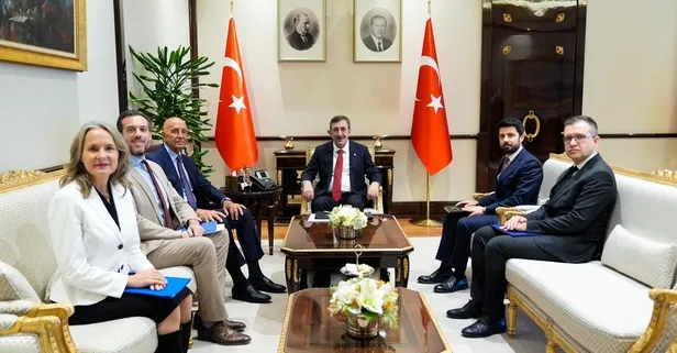 Külliye'de "CAATSA" zirvesi! Cevdet Yılmaz Barrack'ı kabul etti: İran, Suriye ve Gazze'de son durum masada