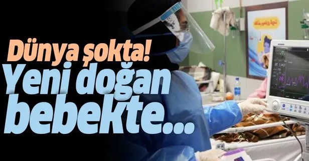Dünyayı şokta! Yeni doğan bebekte test...