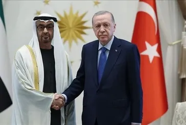 Erdoğan ile Al Nahyan'dan kritik görüşme