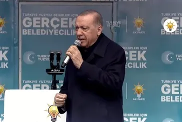 Başkan Erdoğan'dan Ağrı Mitinginde önemli açıklamalar | CHP-DEM pazarlığı: Sırtını örgüte dayayan siyasiler kirli pazarlık peşinde