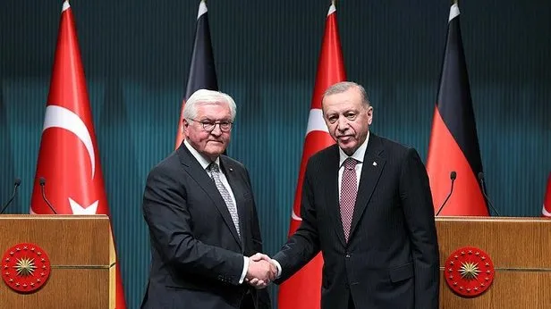 Başkan Erdoğan ve Steinmeierden ortak açıklamalar! Ticarette hedef 60 milyar dolar... | Gazzedeki manzarayı Almanlar da görmeli