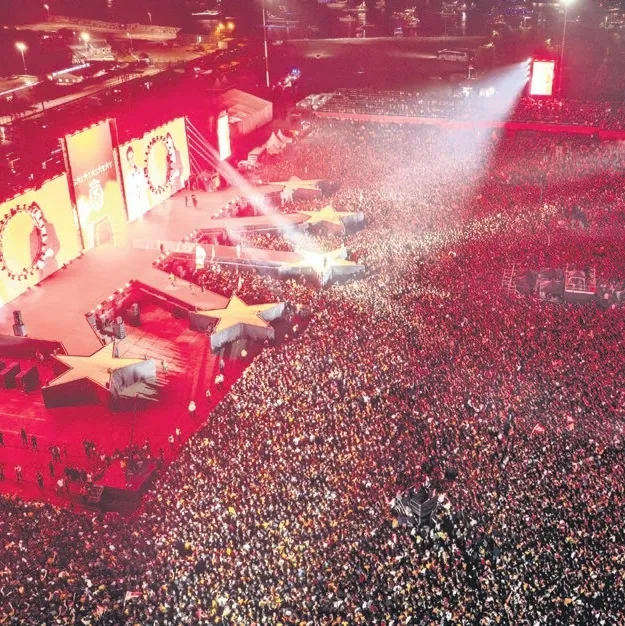 Bu kutlamalar tarihe geçer