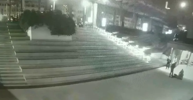 Şişli’de film gibi yakalama operasyonu kamerada! O anlar böyle görüntülendi