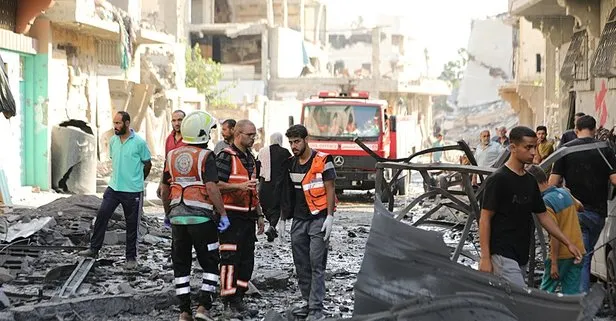 Taş üstünde taş kalmadı | İsrail’in girdiği Gazze’nin Eş-Şucaiyye Mahallesinde ölü ve yaralılara ulaşılamıyor
